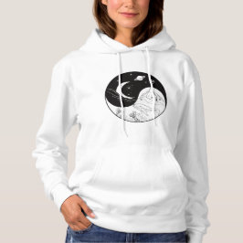 Celestial Mystic Yin Yang Bedeutung Liebe   Hoodie