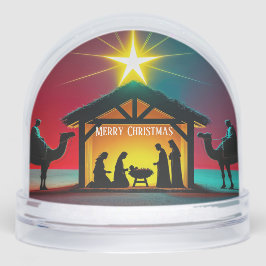 Celestial Nativity – Emmanuel Has Come Isaiah 9:6. Schneekugeln