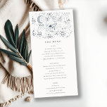 Celestial Navy Starry Night Moon Wedding Menu Card Dankeskarte<br><div class="desc">Celestial Deep Blue Starry Night Moon Collection - eine elegante himmlische Sammlung von Sternenabenden, mit einer modernen minimalistischen Touch, perfekt für Ihre Celestial Theme Hochzeit & Partys. Es ist sehr einfach, mit Ihren persönlichen Daten zu personalisieren. Wenn Sie ein anderes passendes Produkt oder eine Anpassung benötigen, wenden Sie sich bitte...</div>
