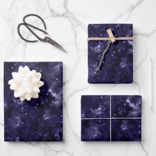 Celestial Nexus Galaxy Farbpalette   Galaxie Geschenkpapier Set