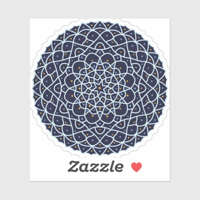 Celestial Night Contour Sticker (Blatt)