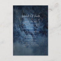 Celestial Night Sky | Goldplan für Veranstaltungen