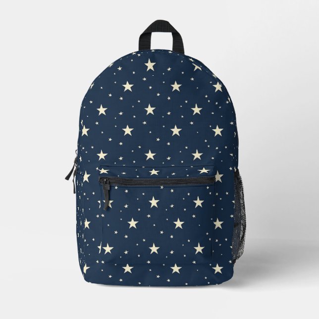 Celestial NightSky Bedruckter Rucksack (Vorderseite)