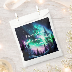 Celestial Northern Lights Gastgeschenk Hochzeit Ba Geschenktütchen