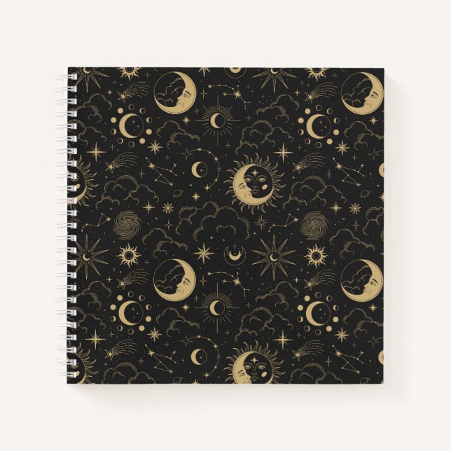 Celestial-Notebook Notizbuch (Vorderseite)