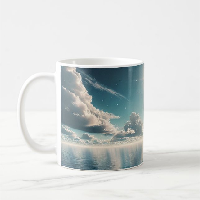 Celestial Ocean Waves - Tasse - Sky, Sea Gift (Links)