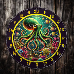 Celestial Octopus Dartboard Dartscheibe