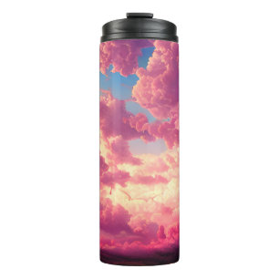 Celestial Pink Sky Thermosbecher