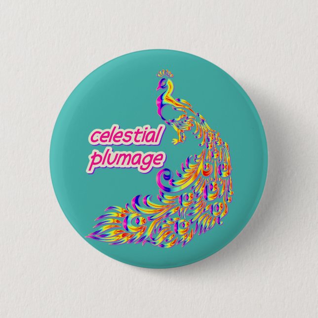 celestial plumage button (Vorderseite)