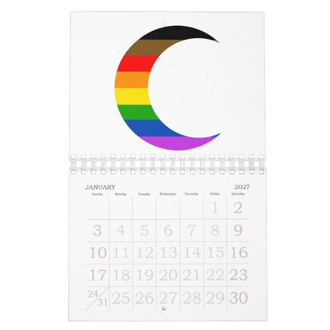 Celestial Pride & Auntie FAFO 24 Month Calendar Kalender (Jan 2027)