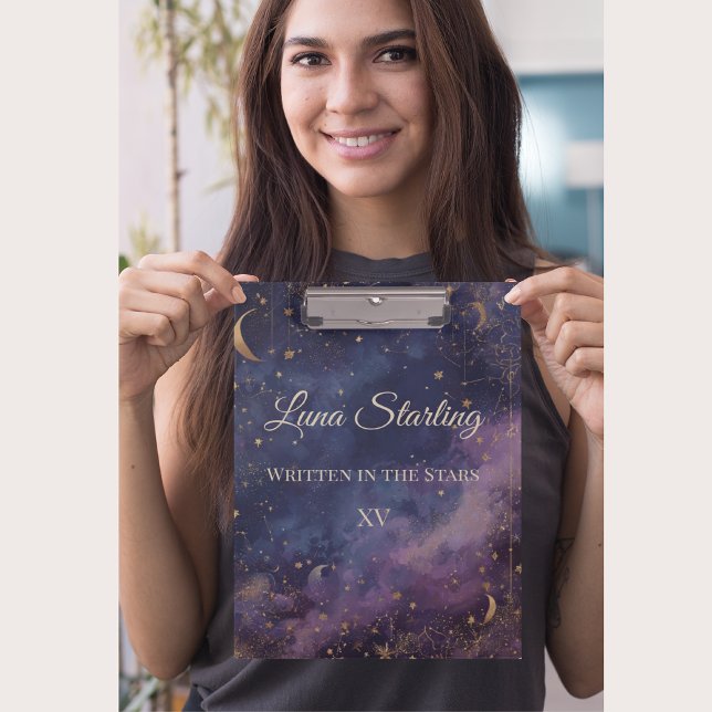 Celestial Quinceñera, Brauch Klemmbrett (Von Creator hochgeladen)