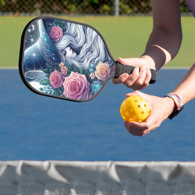 Celestial Rose Witch Dreamscape Pickleball Schläger (InSitu)