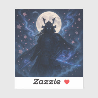 Celestial Samurai Dark Fantasy Anime Vinyl Aufkleb Aufkleber