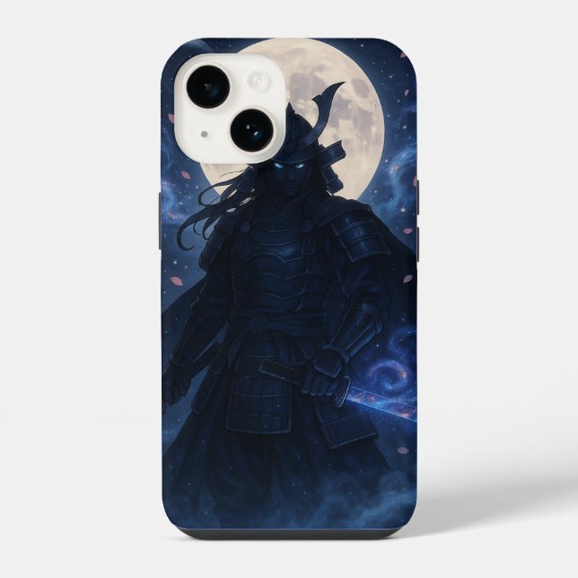 Celestial Samurai Phone Case | Dark Fantasy Anime iPhone Hülle (Rückseite)