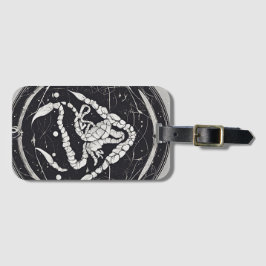 Celestial Scorpio Zodiac Sign Gepäckanhänger
