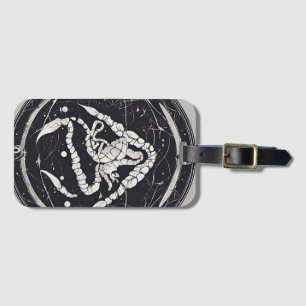 Celestial Scorpio Zodiac Sign Gepäckanhänger
