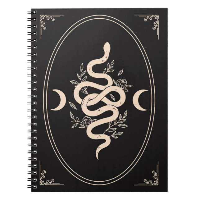 Celestial serpent notebook notizblock (Vorderseite)
