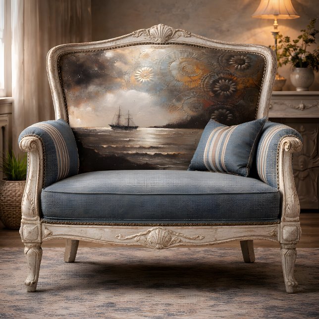 Celestial Ship Journey Decoupage Seidenpapier (Celestial Ship Journey Decoupage Tissue Paper)