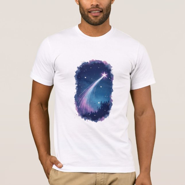 Celestial Shooting Star Magic T-Shirt (Vorderseite)
