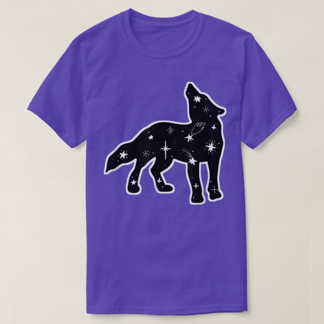 Celestial Silver Niedlich für Tierdesign T-Shirt (Design vorne)
