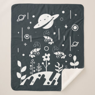 Celestial Space Shrimp & Planets Sherpadecke