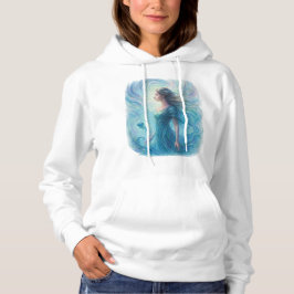 Celestial Spirit in Swirling Cosmos Hoodie