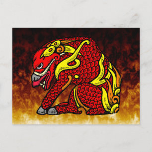 Celestial Stag Postcards Postkarte