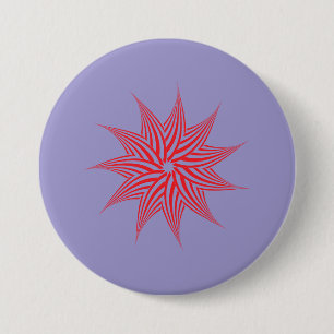 Celestial Star Buttons - Leuchtende Emblem Patches