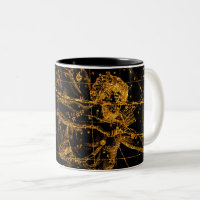 Celestial Star Map Astrologisches Gold Sagittarier