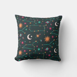 Celestial Star Map Kissen