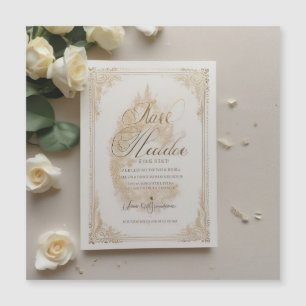 Celestial Starry Night Wedding Einladung