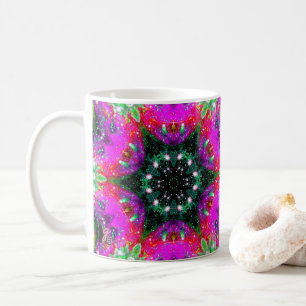 Celestial Stellar Kaleid Kaffeetasse