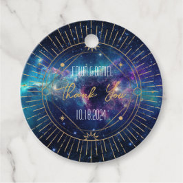 Celestial Sternexplosion Galaxy Vielen Dank Geschenkanhänger