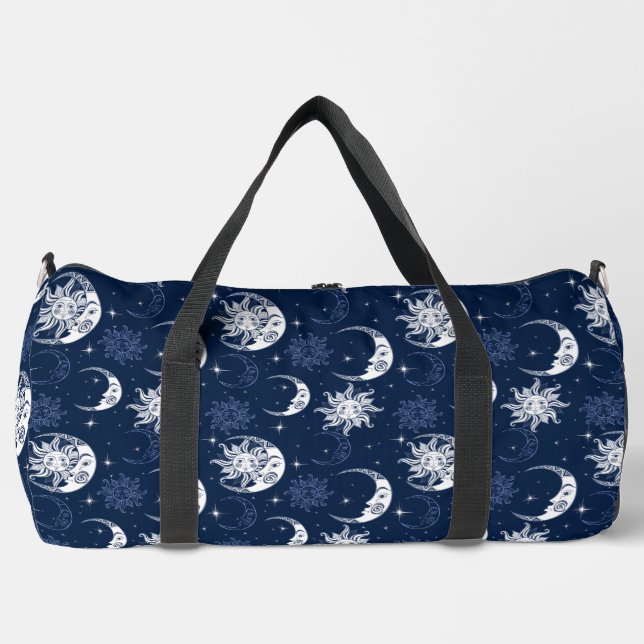 Celestial Sun and Moon Duffle Bag (Vorderseite)