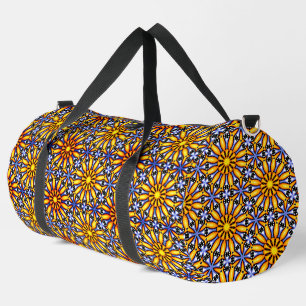 Celestial Sun Mandala Duffle Bag