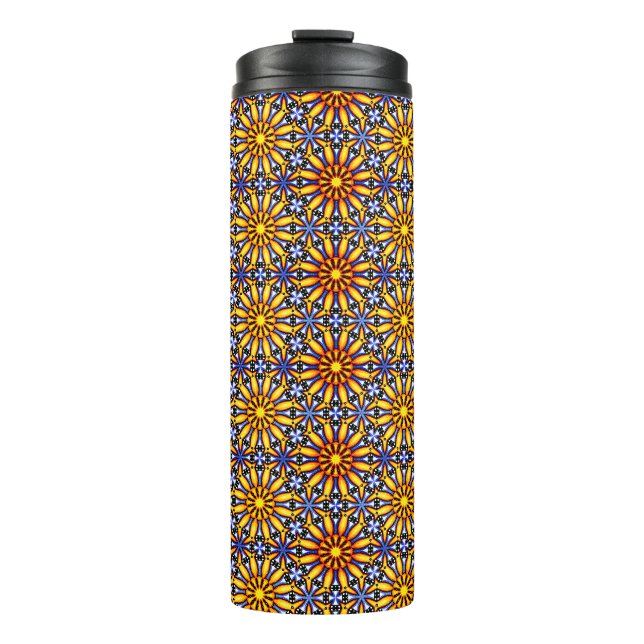 Celestial Sun Mandala Thermosbecher (Vorderseite)