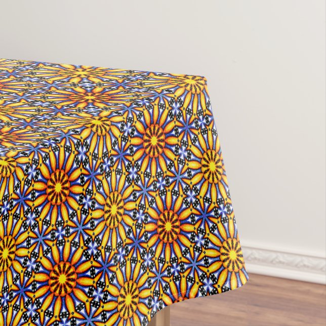 Celestial Sun Mandala Tischdecke (Beispiel)