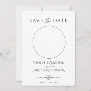 Celestial Sun Moon Stars Wedding Save the Date Einladung