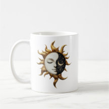 Celestial Sun & Moon Tasse