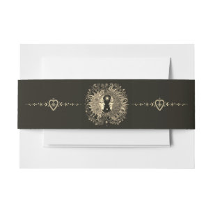Celestial Sun Moon Wedding Guest Book Einladungsbanderole