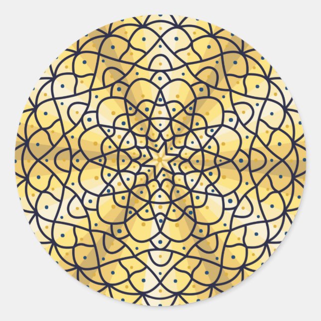 Celestial Sun Sticker (Vorderseite)