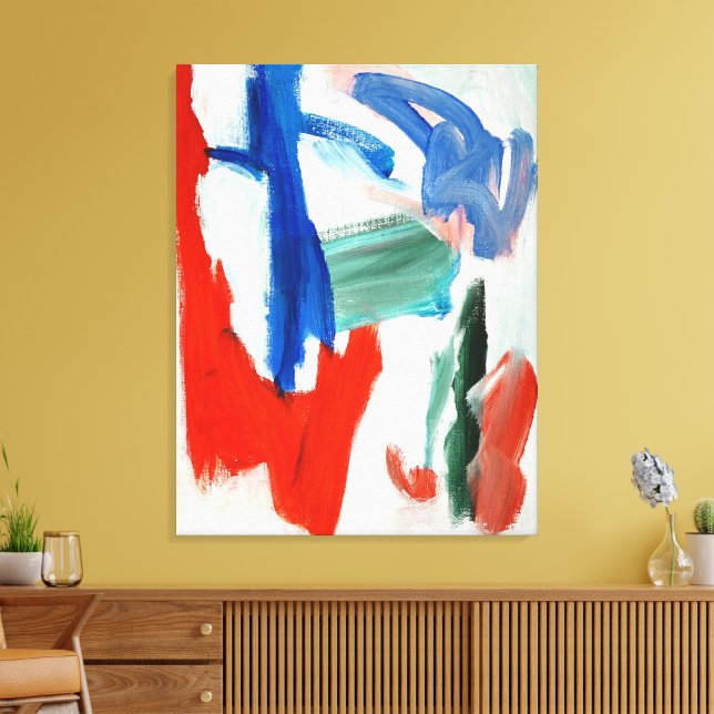 Celestial Symphony: Abstrakte Sky Canvas Print Leinwanddruck (Insitu (Wohnzimmer))