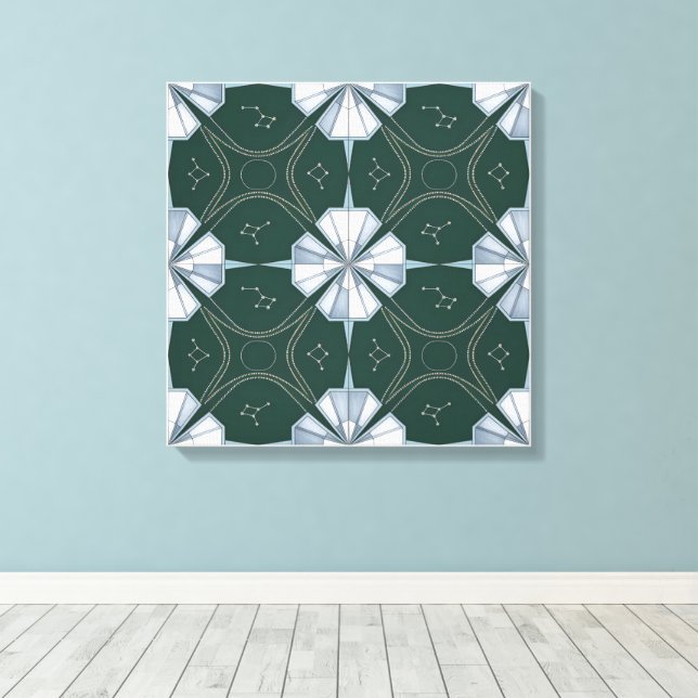 Celestial Symphony Leinwanddruck (Insitu (Holzboden))