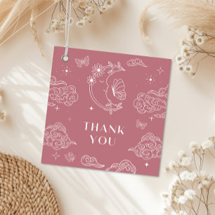 Celestial Tarot Rose Baby Duwer Fevor Tags Geschenkanhänger