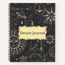 Celestial Themed Dream Journal