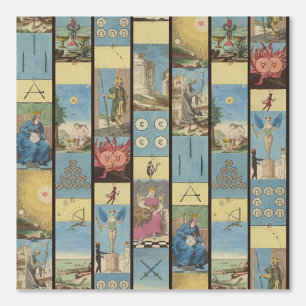 Celestial Vintag Witchy Tarot Card Tapete