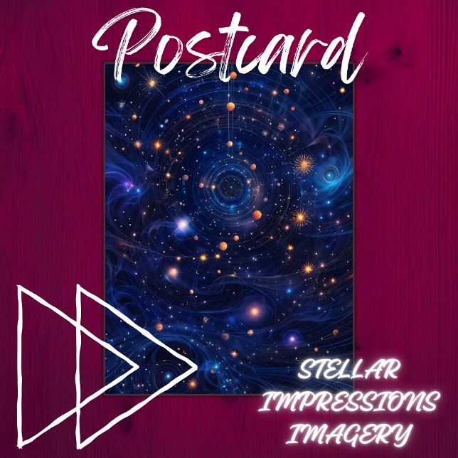 Celestial Vortex Postkarte (Von Creator hochgeladen)