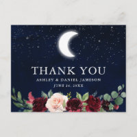Celestial Wedding Sky Moon Stars Floral Vielen Dan