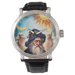 Celestial Wizard Sun and Moon Armbanduhr