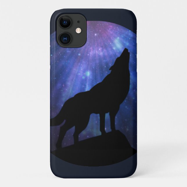 Celestial Wolf Case-Mate iPhone Hülle (Rückseite)